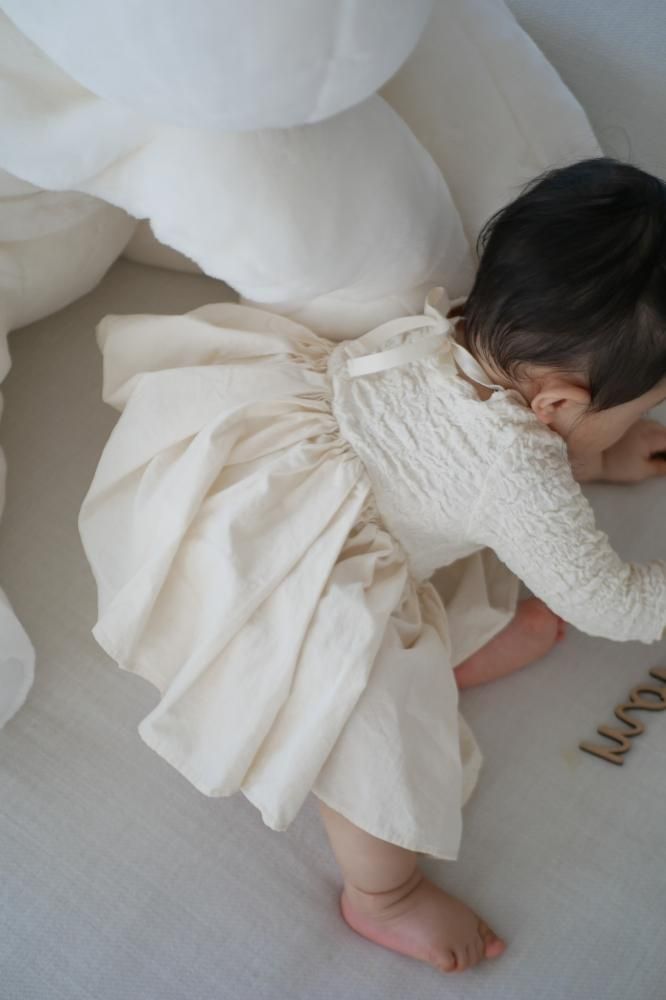 MARQUE Baby Baby Dress<br> [66cm][OFFWHITE]