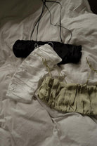 Gather Bustier<br>[WHITE/BLACK/KHAKI]