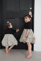 MARQUE Baby<br>Stripe Balloon Baby One-piece Set<br>[80cm/100cm]
