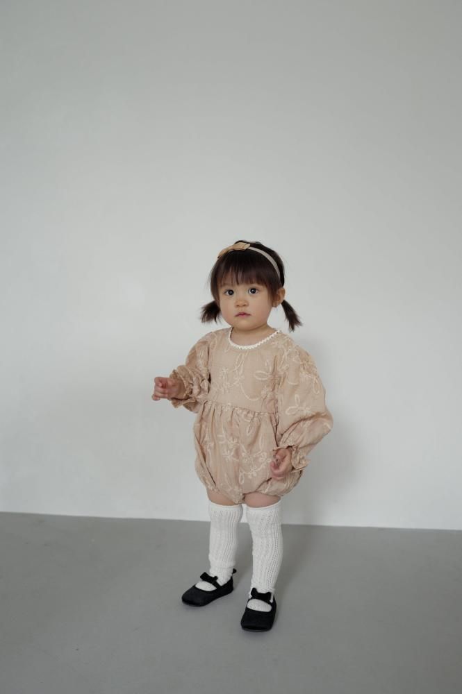Embroidery Lace Rompers [80cm]